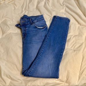 Rockstar mid rise skinny jeans